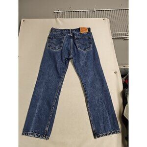 Vintage Levis Jeans Men’s 34X30  Regular Fit Blue Denim 505